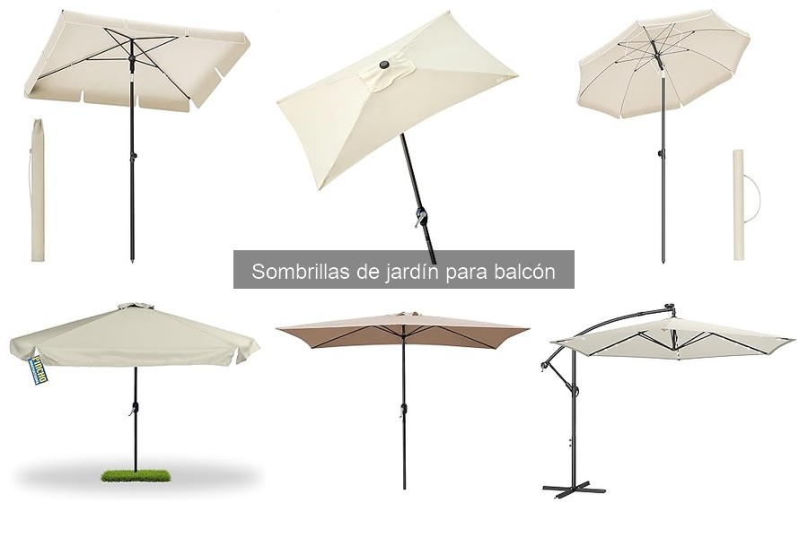 Problemas comunes con sombrillas de jardín para balcón