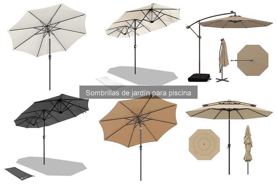 Problemas comunes con sombrillas de jardín para piscina