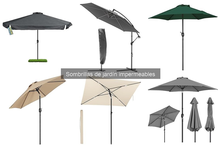 Problemas comunes con sombrillas impermeables y soluciones