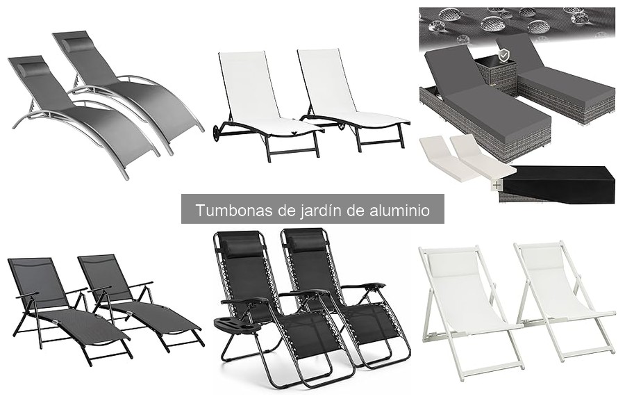 Problemas comunes con tumbonas de jardín de aluminio