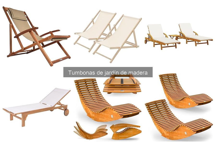 Problemas comunes con tumbonas de jardín de madera