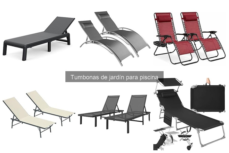 Problemas comunes con tumbonas de jardín: soluciones prácticas