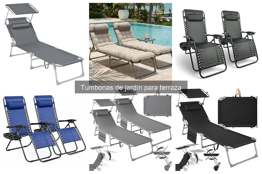 Problemas comunes con tumbonas de jardín y soluciones