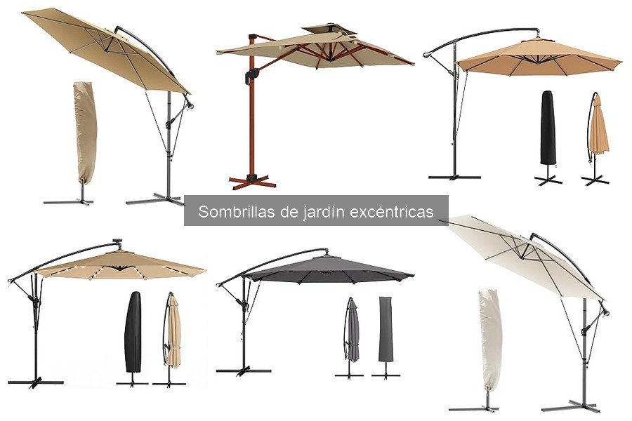 Problemas comunes de sombrillas de jardín excéntricas y soluciones