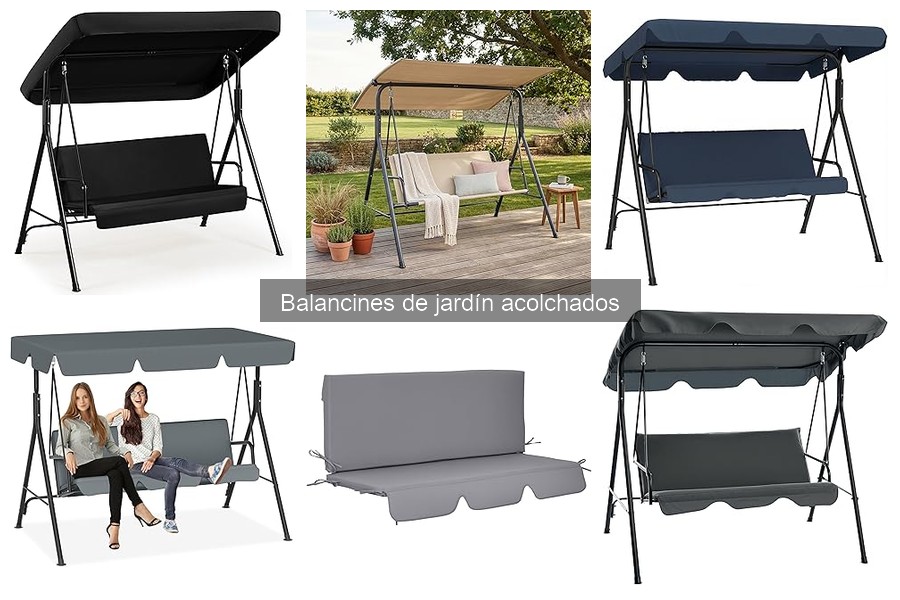 Problemas comunes en balancines de jardín acolchados y soluciones