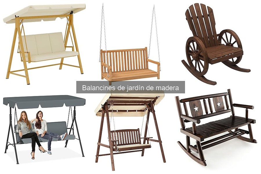 Problemas comunes en balancines de jardín de madera y soluciones