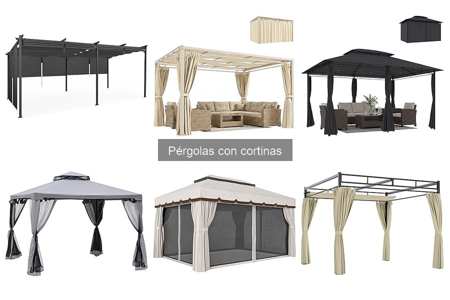Problemas comunes en pérgolas con cortinas y soluciones