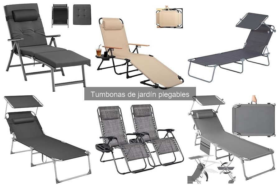 Problemas comunes en tumbonas de jardín plegables y soluciones