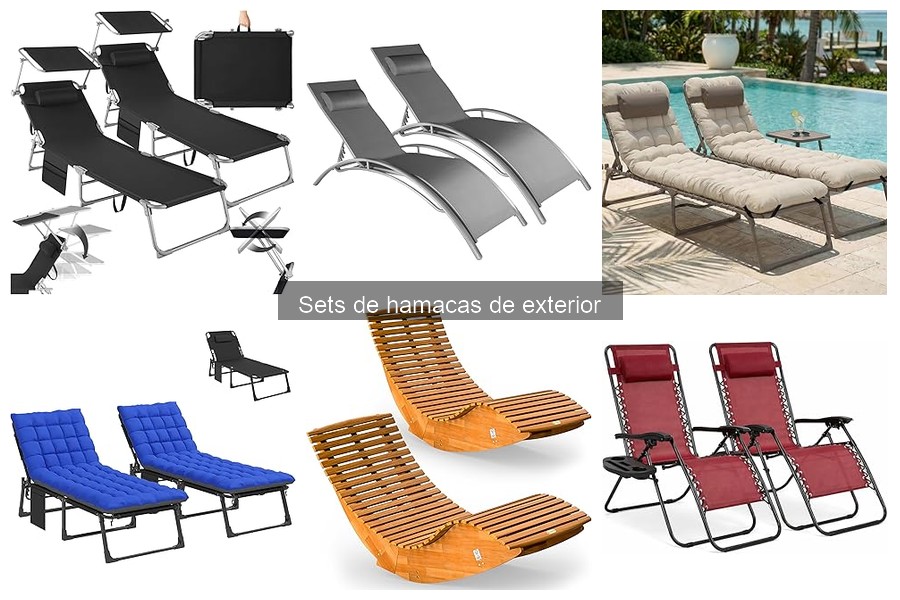 Problemas frecuentes con sets de hamacas de exterior y soluciones