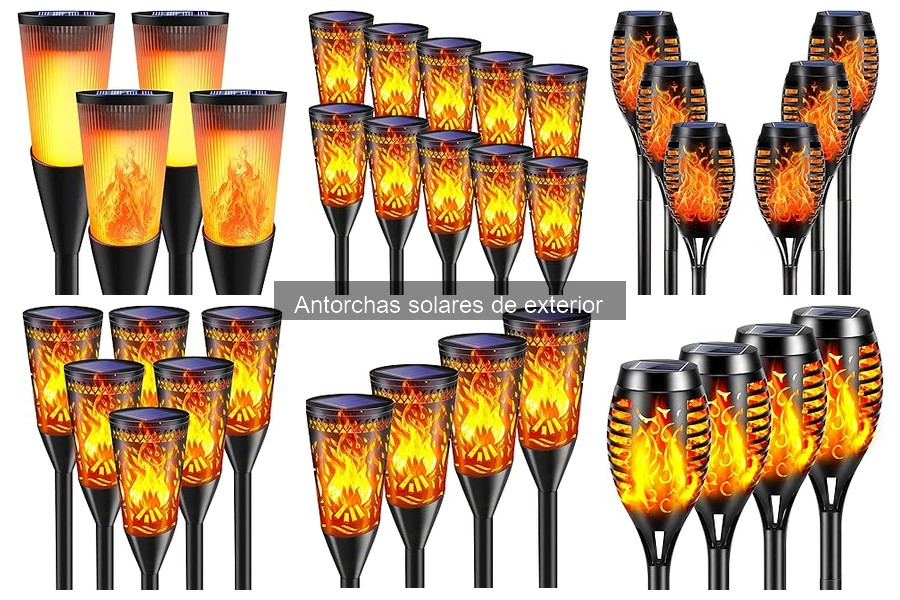 Pros y contras de las antorchas solares de exterior