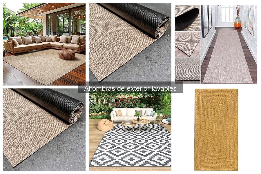 ¿Qué considerar al comprar una alfombra de exterior lavable?