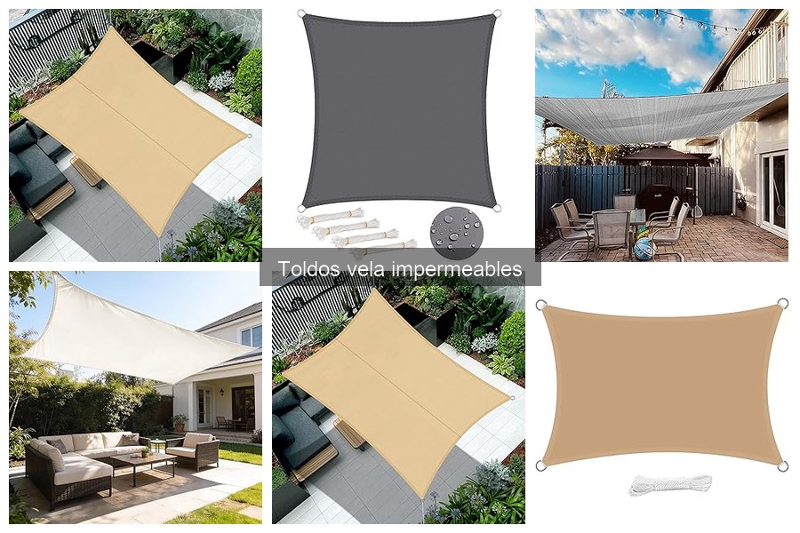 ¿Qué es un toldo vela impermeable? Características y usos