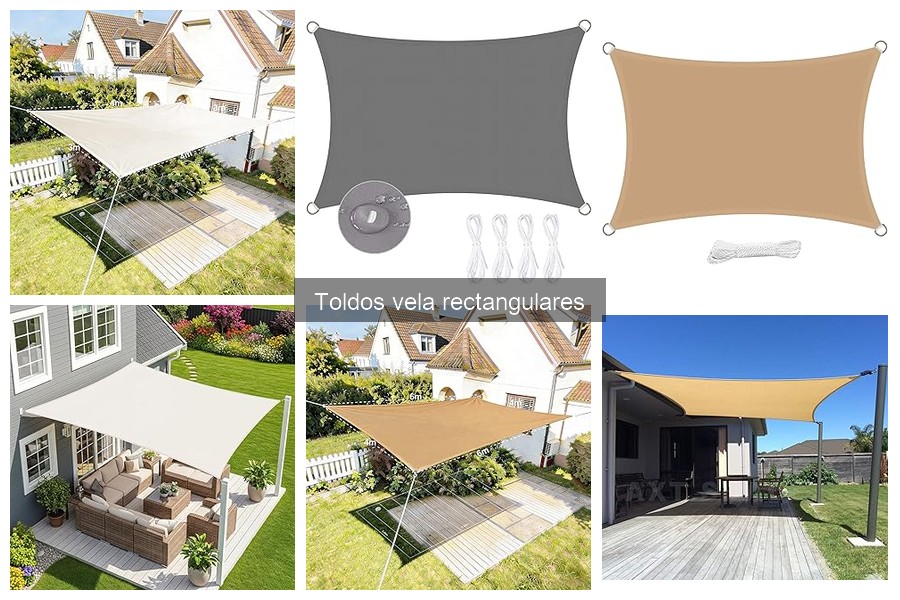 ¿Qué es un toldo vela rectangular? Características y usos