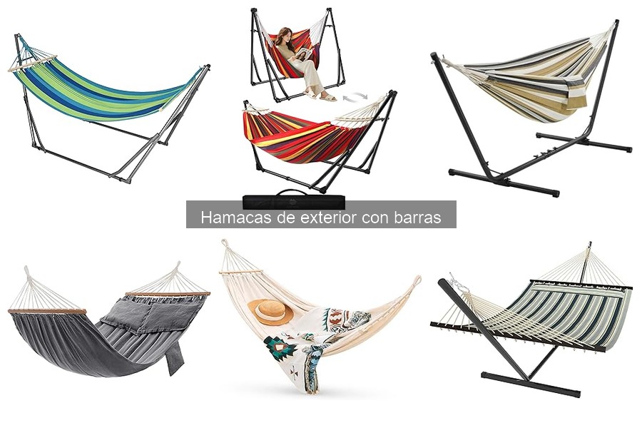 ¿Qué es una hamaca de exterior con barras? Guía y beneficios