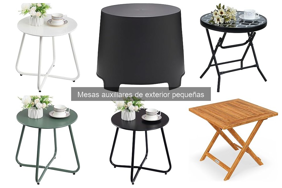 ¿Qué es una mesa auxiliar de exterior pequeña? Guía Rápida