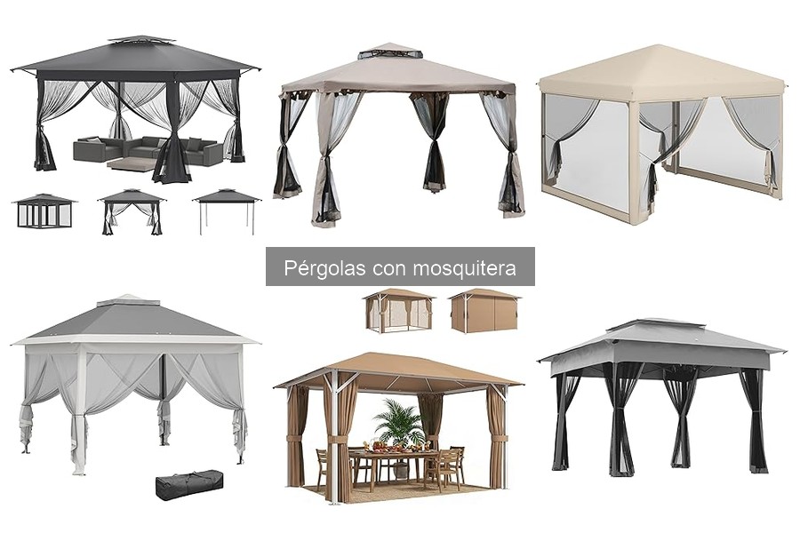 ¿Qué es una pérgola con mosquitera? Guía completa