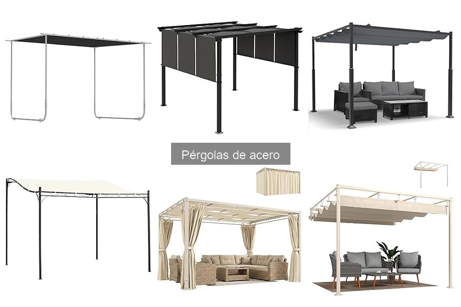 ¿Qué es una pérgola de acero? Todo lo que debes saber