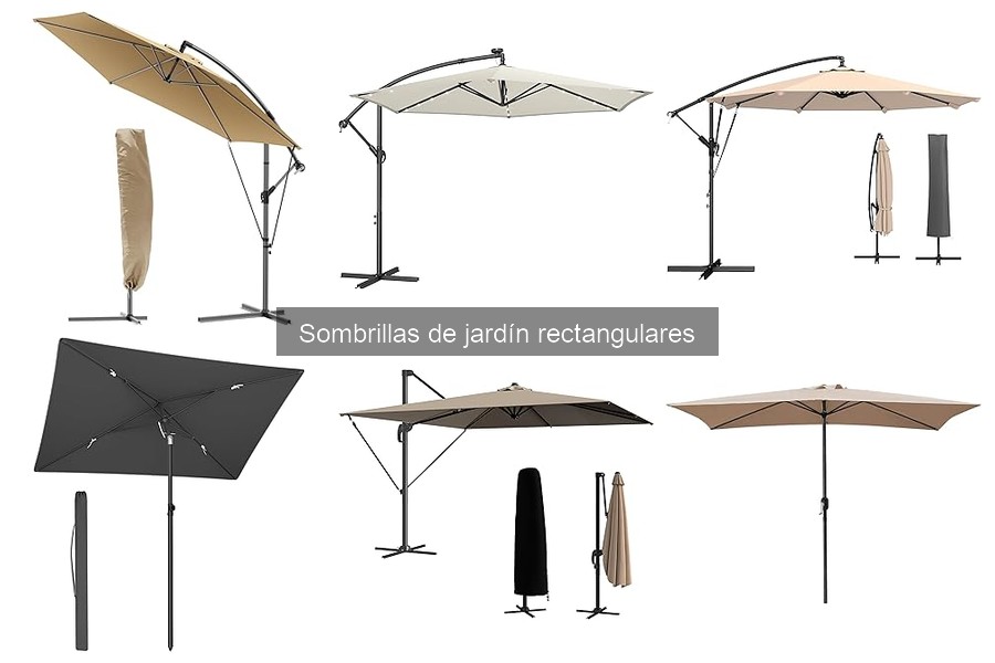 ¿Qué es una sombrilla de jardín rectangular? Descúbrelo aquí