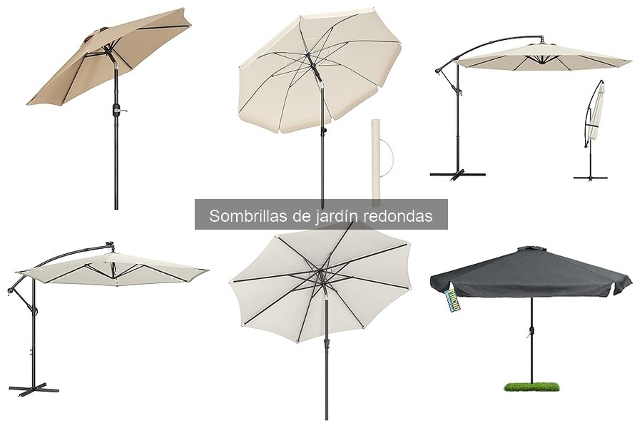 ¿Qué es una sombrilla de jardín redonda? Descúbrelo aquí