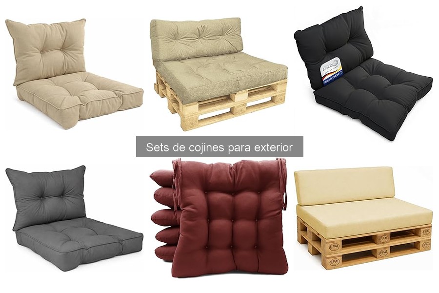 ¿Qué hacer si los cojines de exterior se mojan? Consejos útiles