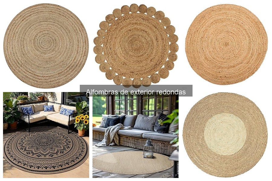 ¿Qué son las Alfombras de Exterior Redondas? Beneficios y Características