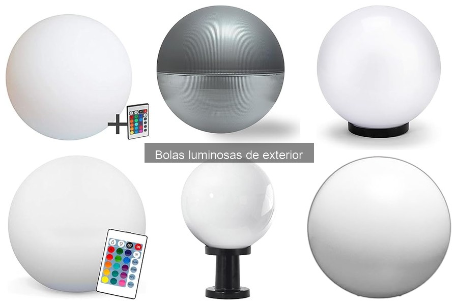 ¿Qué son las bolas luminosas de exterior? Descúbrelas aquí