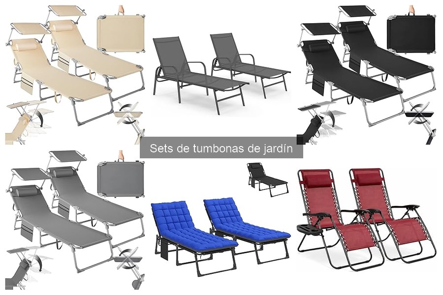 ¿Qué son los sets de tumbonas de jardín? Descúbrelos aquí