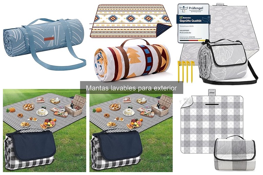 ¿Qué tamaño de manta lavable necesito para mi espacio exterior?