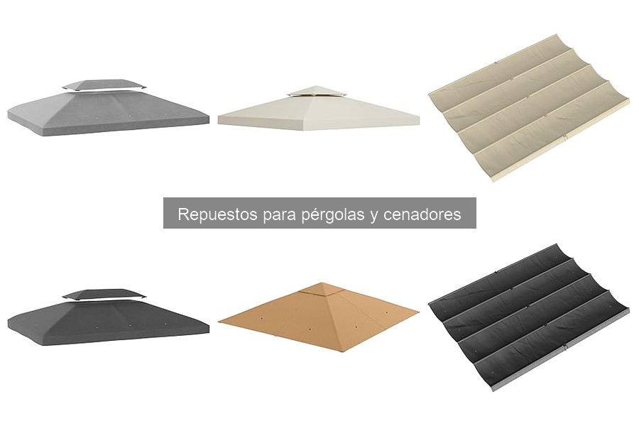 Repuestos necesarios para pérgolas: ¿cuáles elegir?