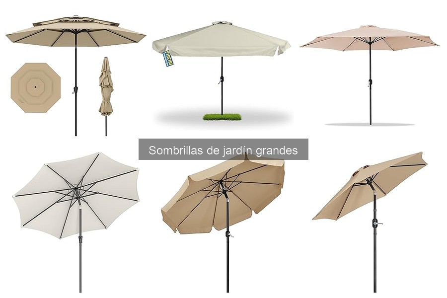 Reseñas de Sombrillas de Jardín Grandes Populares