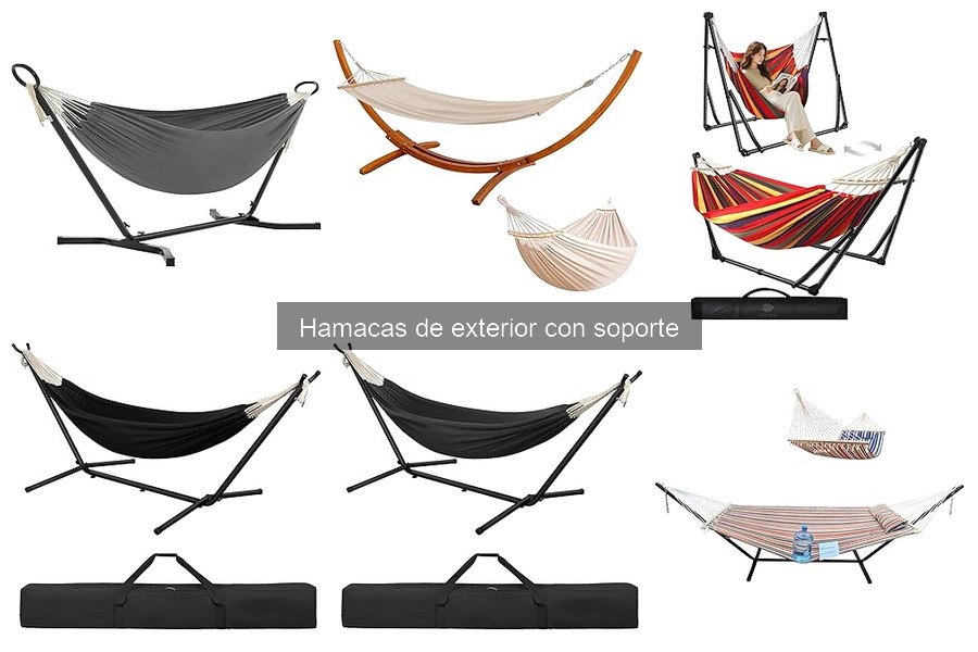 Seguridad en hamacas de exterior con soporte: ¿Qué saber?