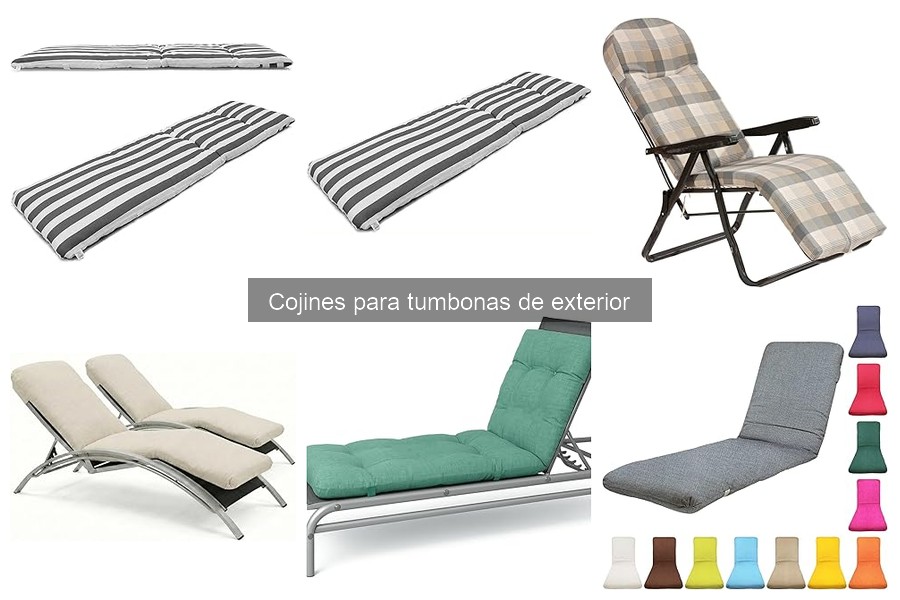 Soluciona problemas comunes con cojines para tumbonas