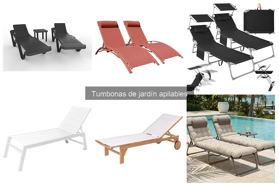 Soluciona Problemas Comunes con Tumbonas de Jardín Apilables