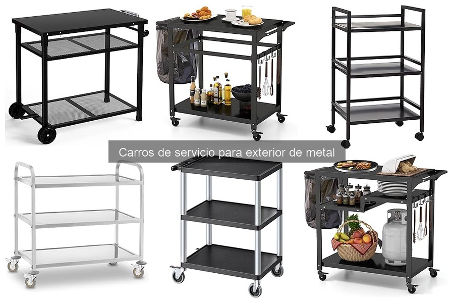 Soluciones a problemas comunes de carros de servicio de metal