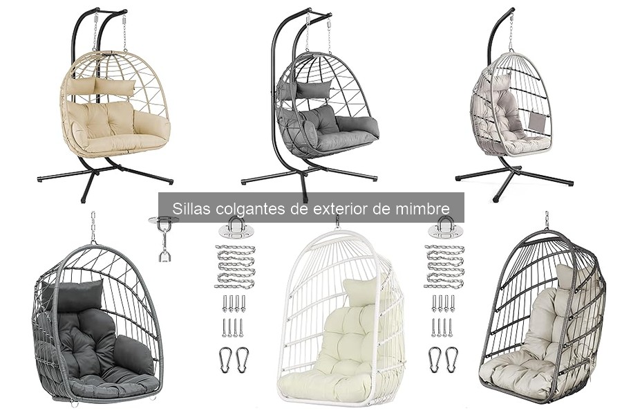 Soluciones a Problemas Comunes de Sillas Colgantes de Mimbre