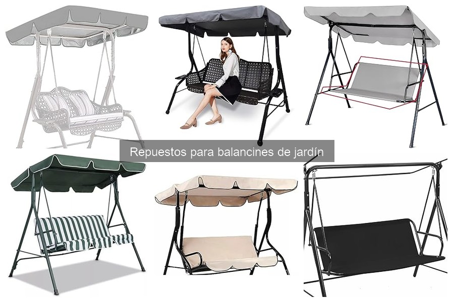 Soluciones si un repuesto no encaja en tu balancín de jardín