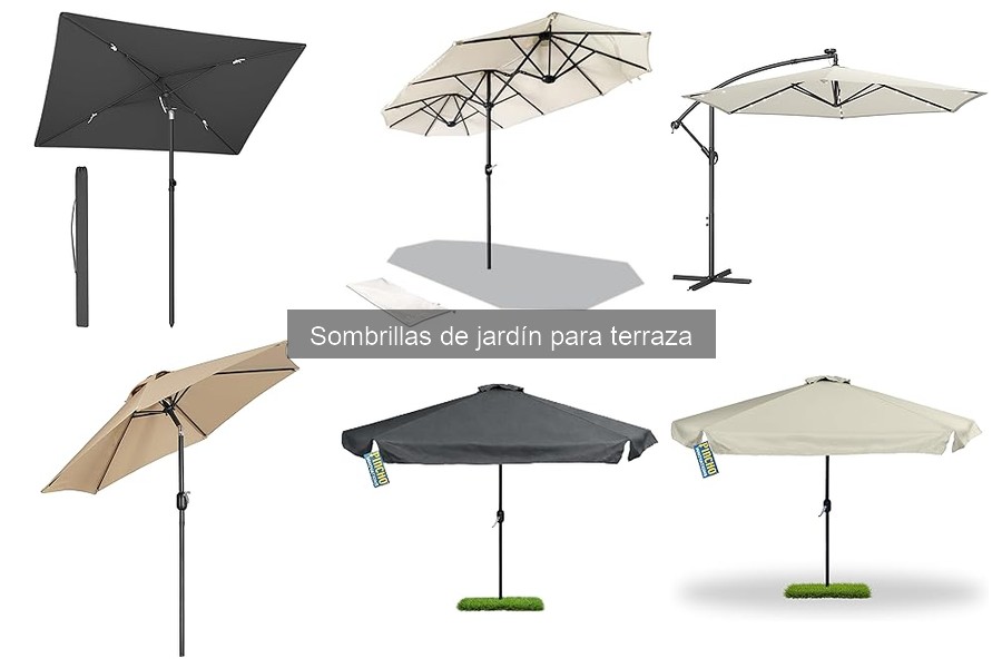 Sombrillas de jardín plegables vs. fijas: pros y contras