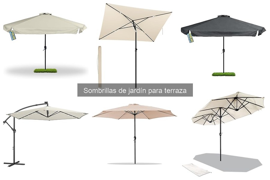 Sombrillas de jardín resistentes al viento: guía de compra