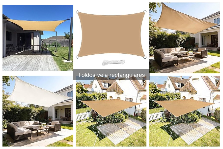 Tendencias en diseños de toldos vela rectangulares
