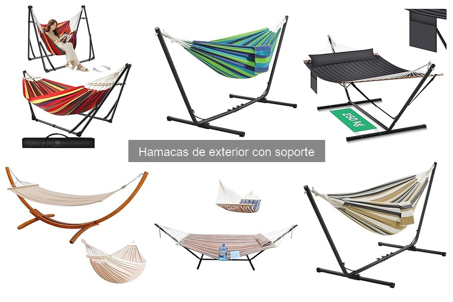 Tipos de Hamacas de Exterior con Soporte para Tu Jardín