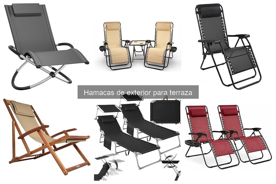 Tipos de hamacas de exterior para terraza: guía completa