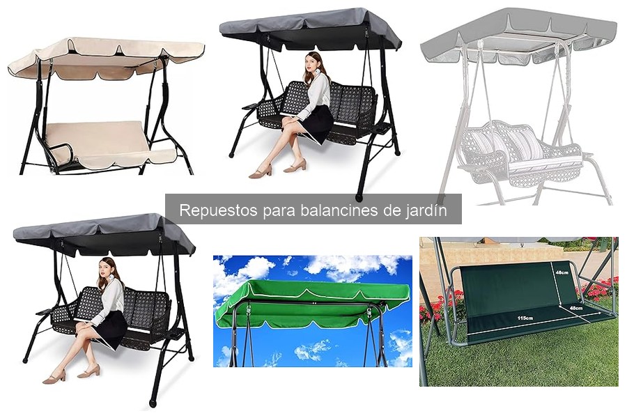 Tipos de Repuestos para Balancines de Jardín: Guía Completa