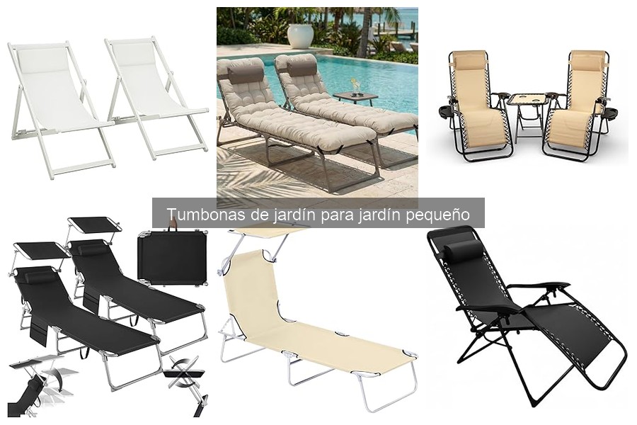 Tumbonas de jardín con almacenamiento: soluciones prácticas