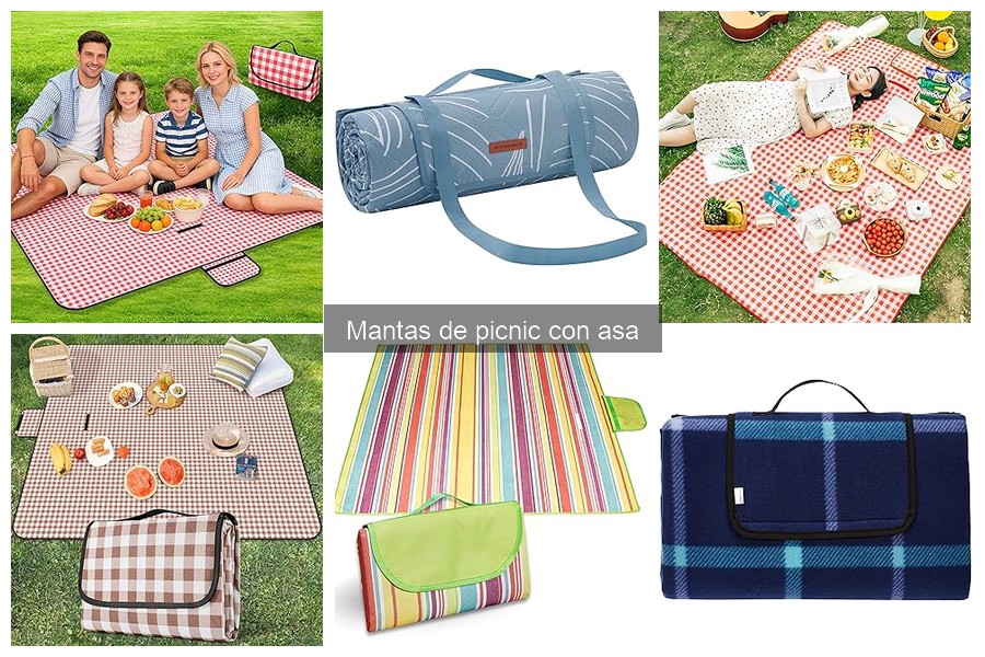 Uso ideal de mantas de picnic con asa para tus actividades