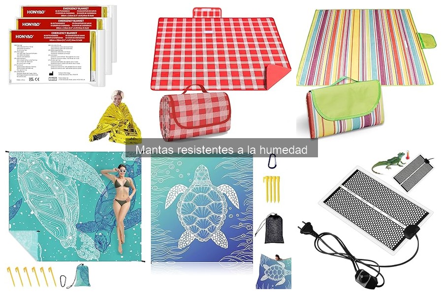 Usos creativos de mantas resistentes a la humedad en casa