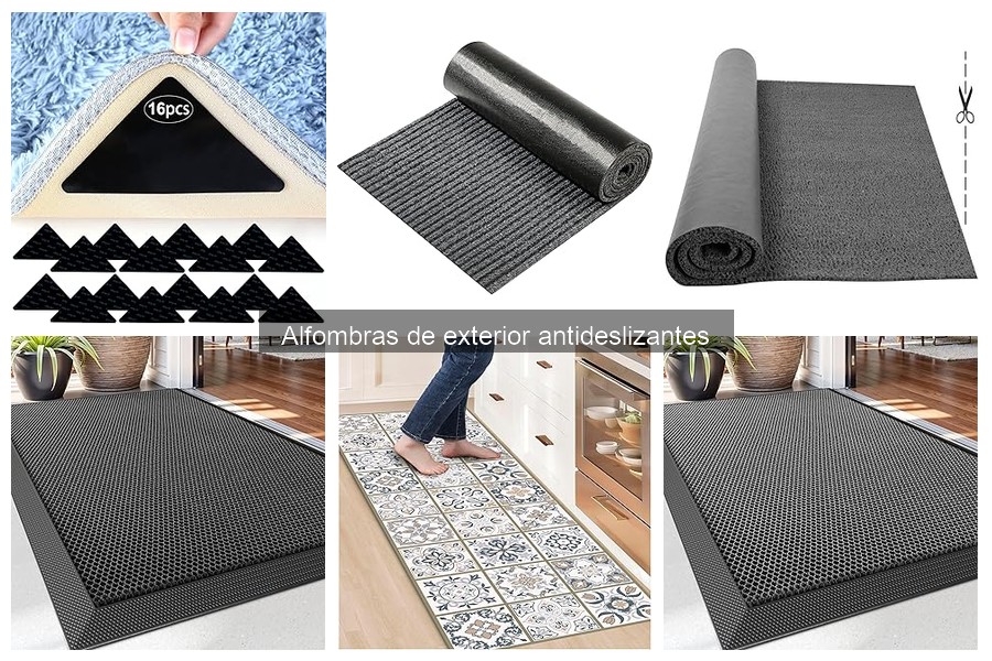 Ventajas de las alfombras de exterior antideslizantes