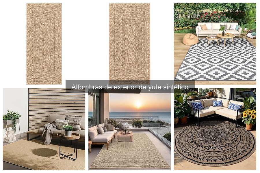 Ventajas de las alfombras de yute sintético para exteriores