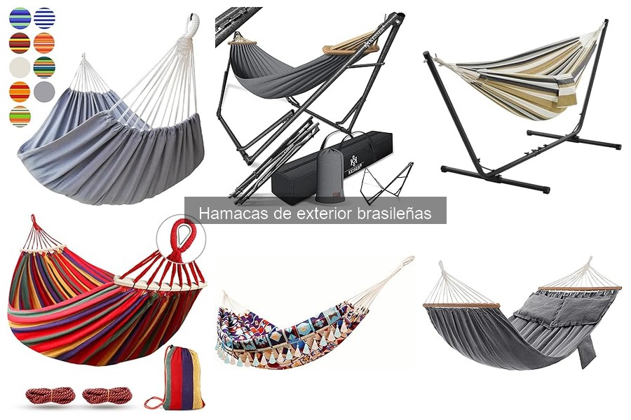 Ventajas de las hamacas de exterior brasileñas para relajarte