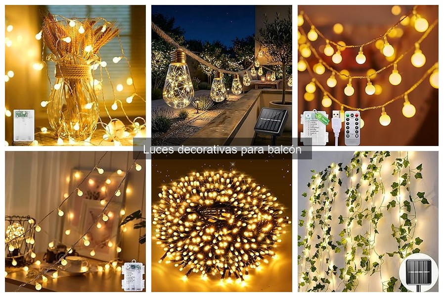 Ventajas de las luces solares decorativas para tu balcón