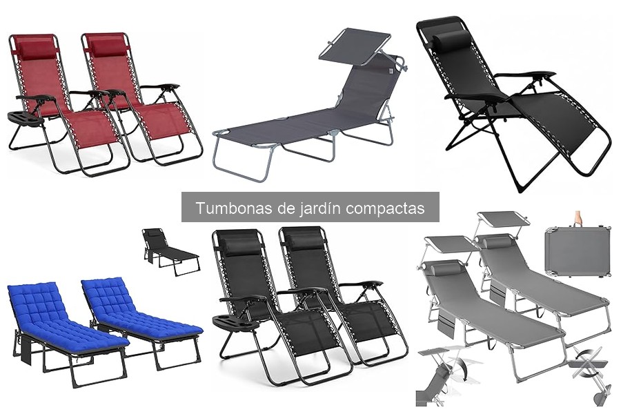 Ventajas de las tumbonas de jardín compactas para tu hogar